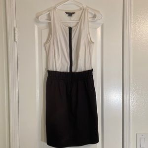 Armani exchange black and white dress!